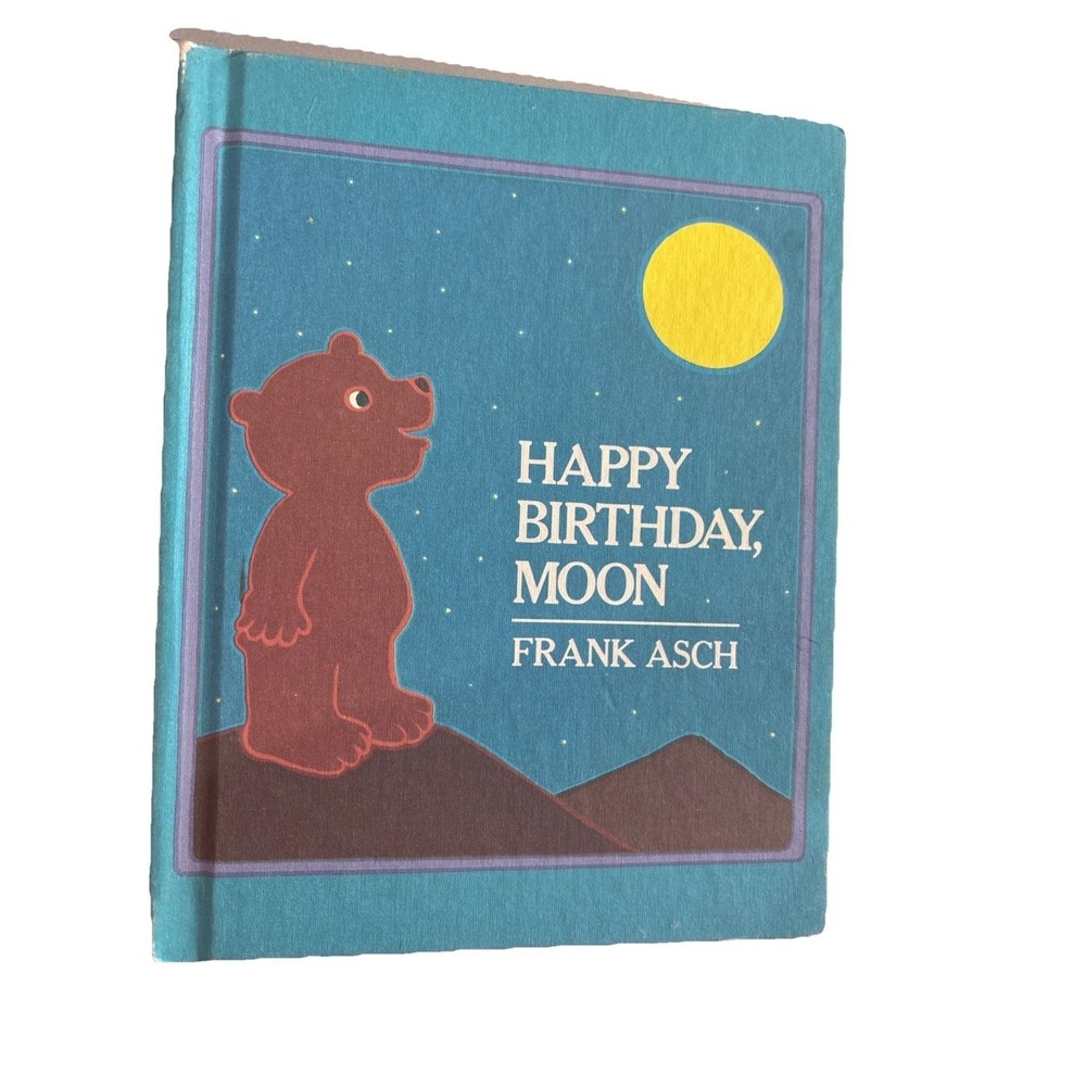 Children's book HAPPY BIRTHDAY, MOON HARDCOVER! (ASCH, 1982) vintage